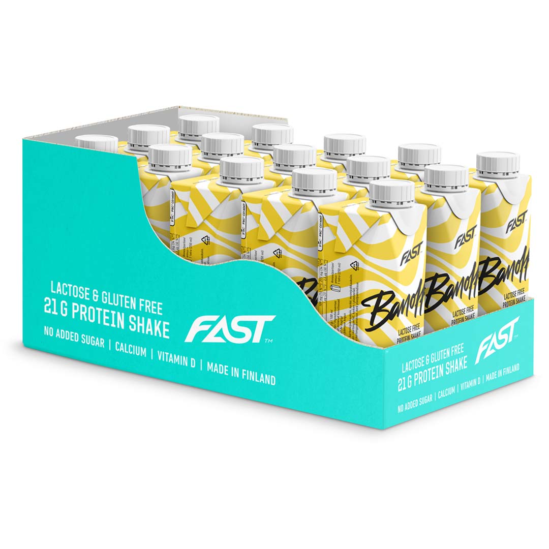 15 x FAST Sport Nutrition Protein Shake Mix 250 ml