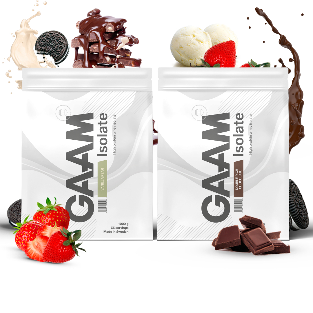 2 x GAAM 100% Isolate Premium 1 kg