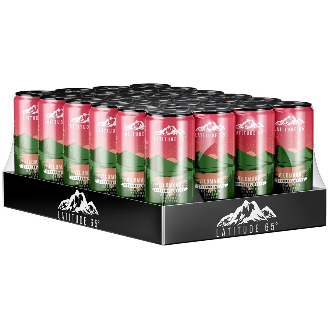 Latitude 65 330 ml Vildmark - Mansikka & Meloni