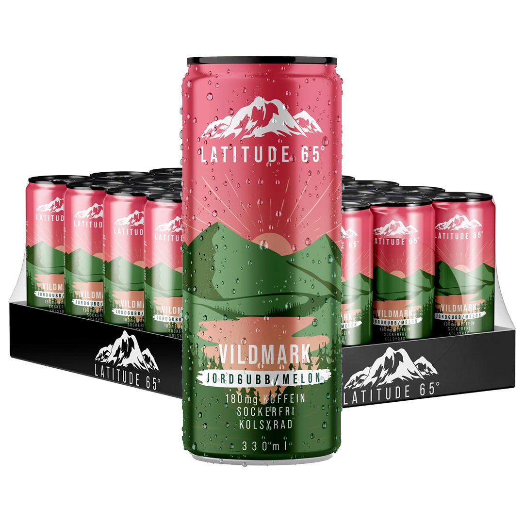 Latitude 65 330 ml Vildmark - Mansikka & Meloni