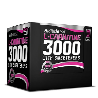20 x BioTechUSA L-Carnitine 3000 25 ml