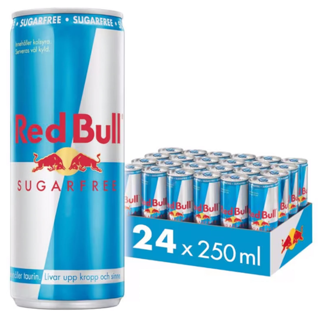 24 x Red Bull Energiajuoma 250 ml Sokeriton
