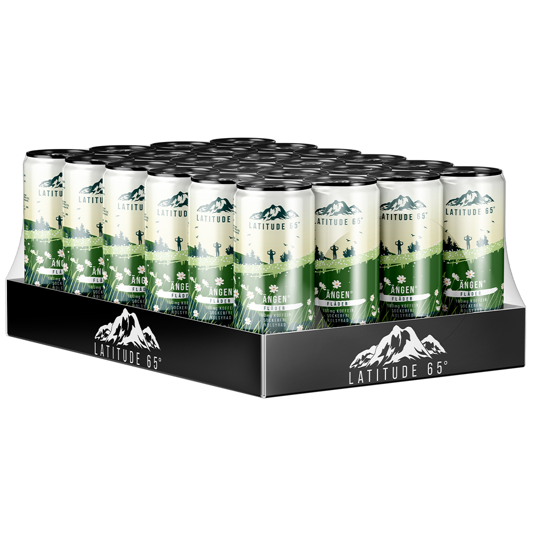 24 x Latitude 65 330 ml Ängen - Selja