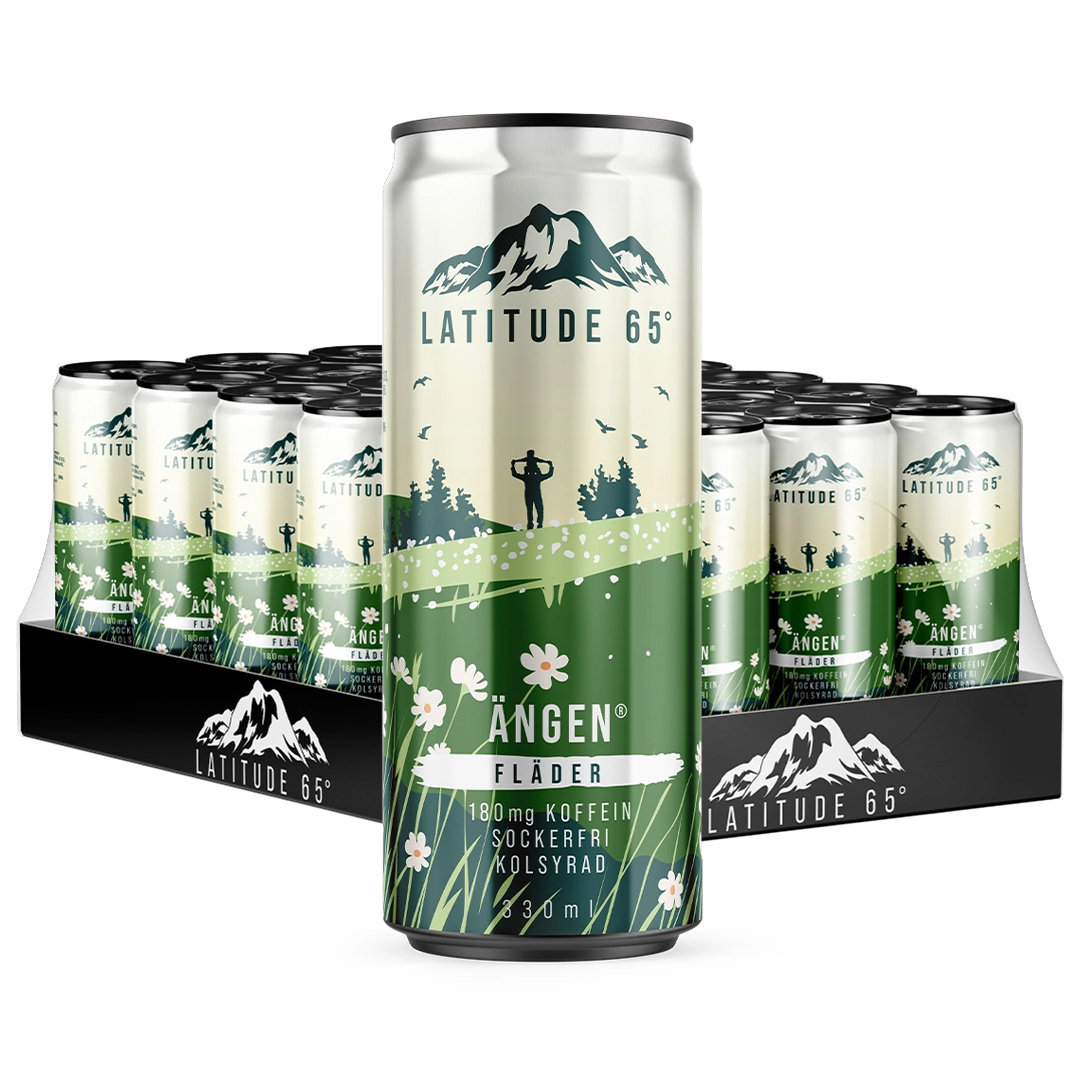 24 x Latitude 65 330 ml Ängen - Selja