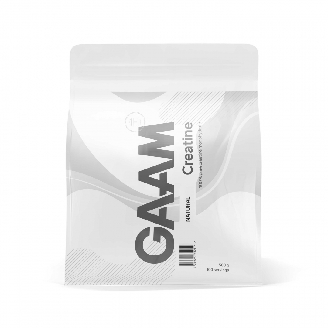 3 x GAAM Creatine Monohydrate 500 g