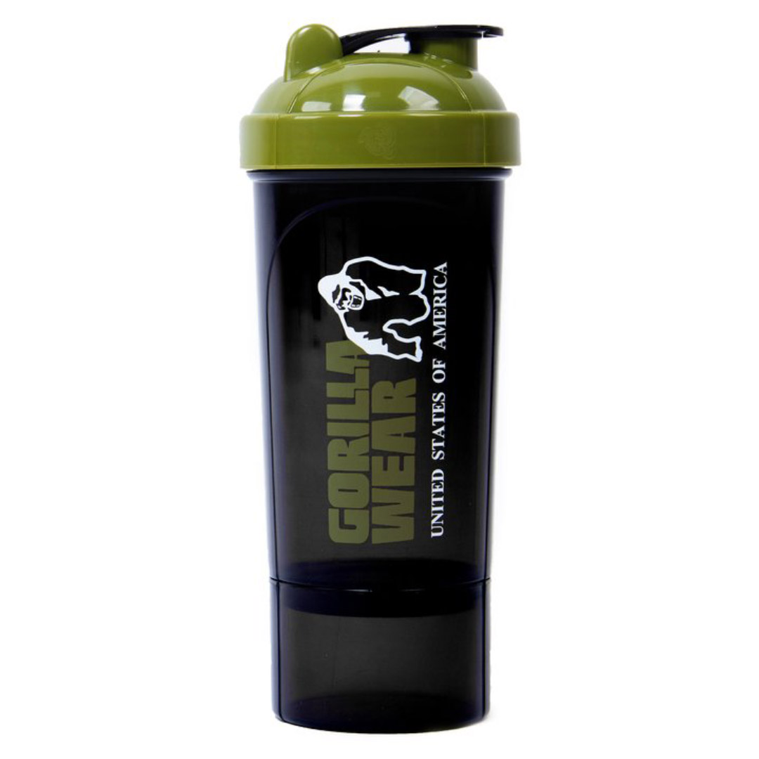Gorilla Wear Compact Shaker Black & Army Green