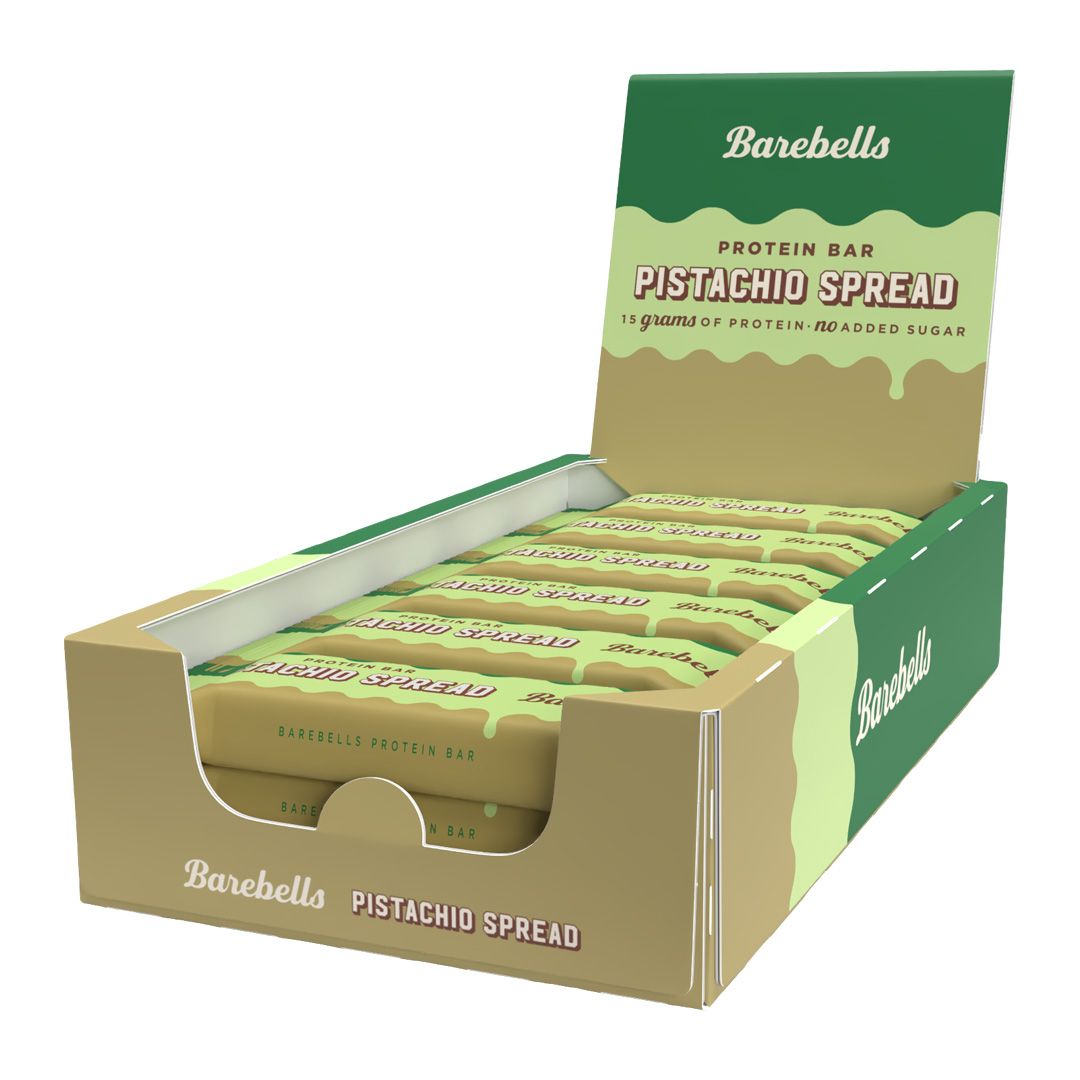 12 x Barebells Soft Bar 55 g Pistachio Spread