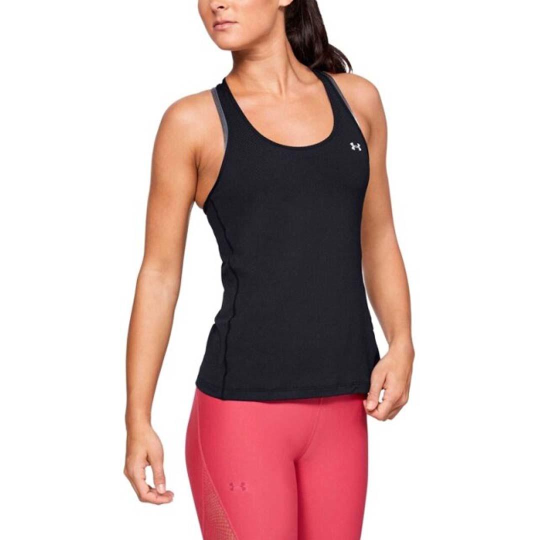 Under Armour Womens HeatGear® Armour Racer Tank Black