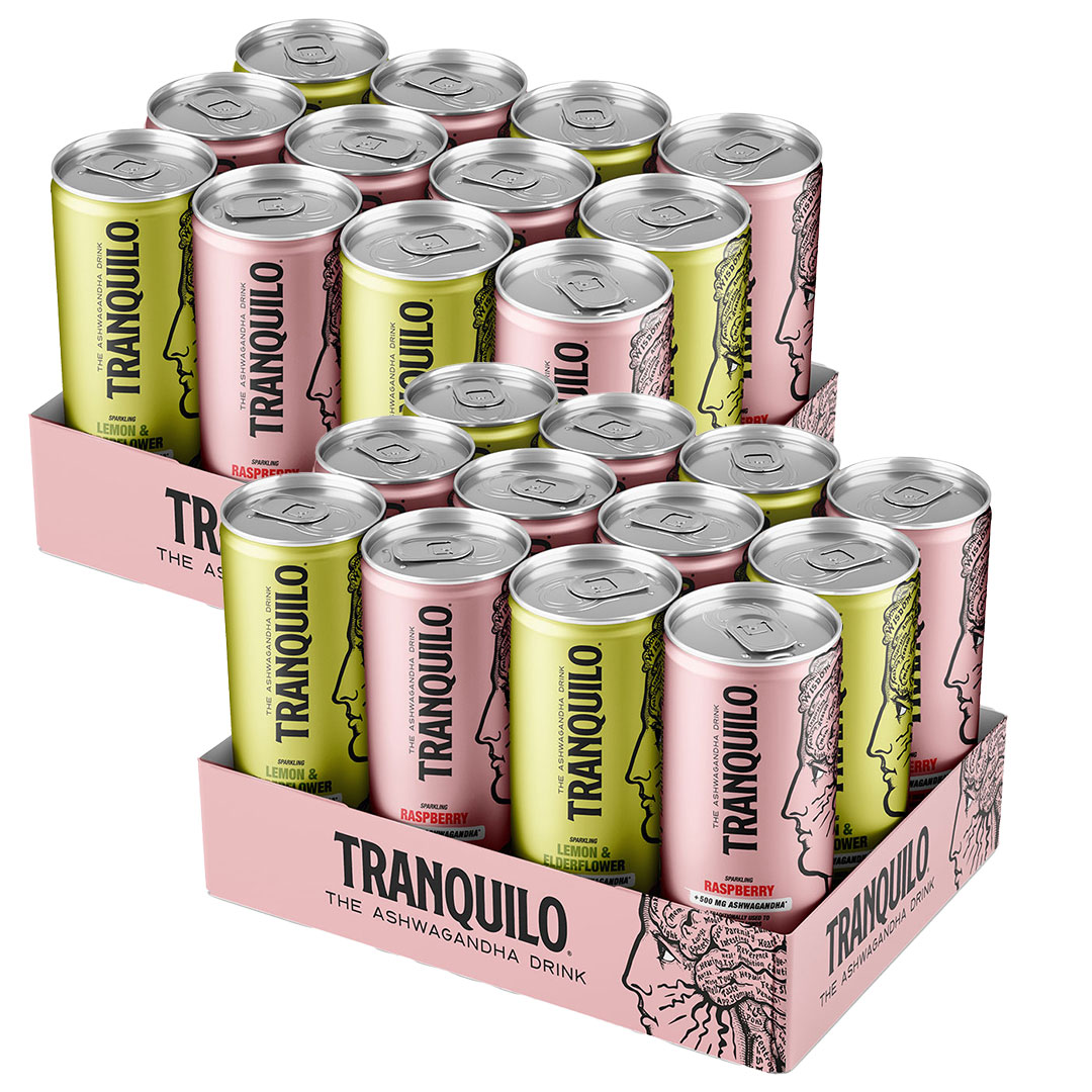 24 x Tranquilo 330 ml Mix-lava