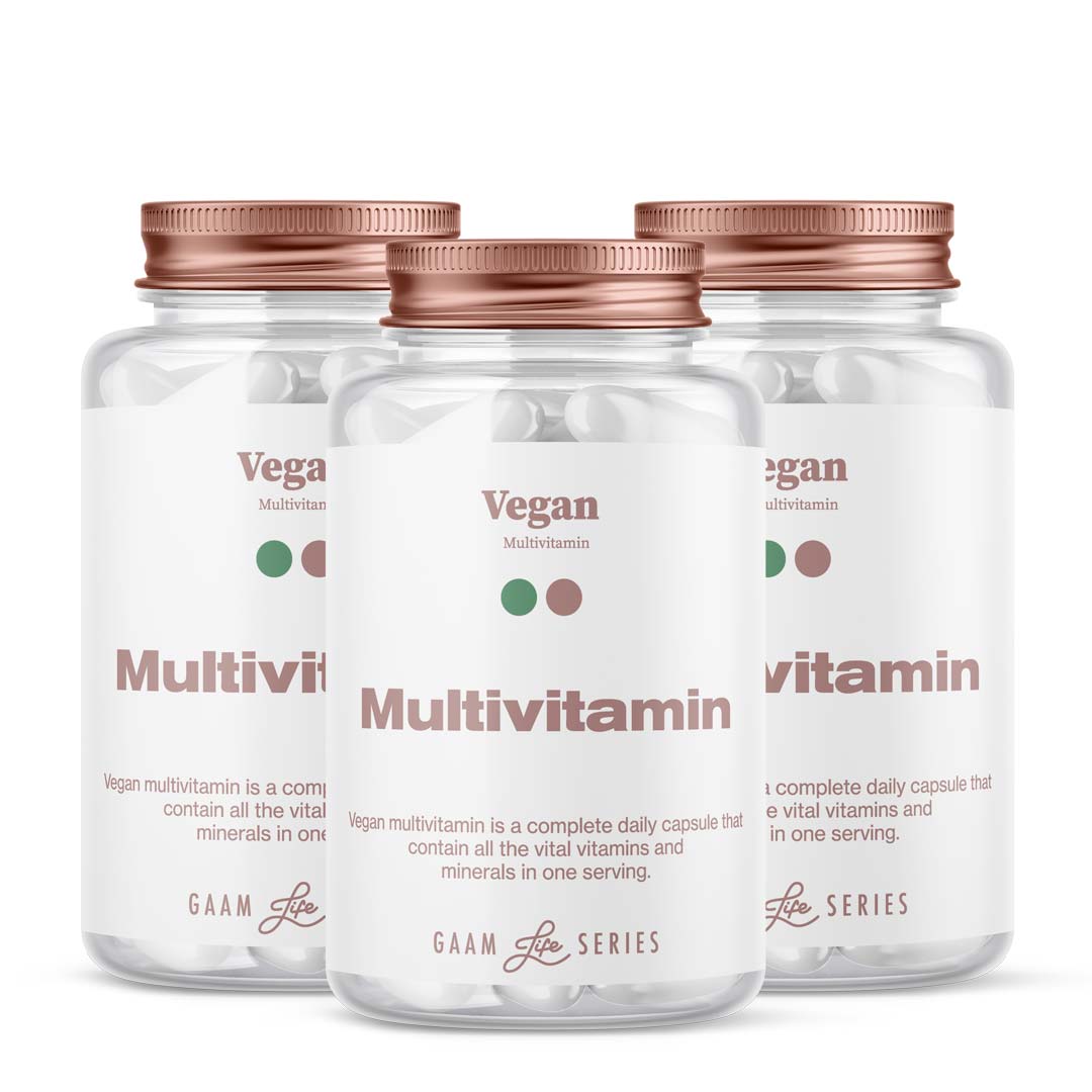 GAAM Vegan Multivitamin 180 caps