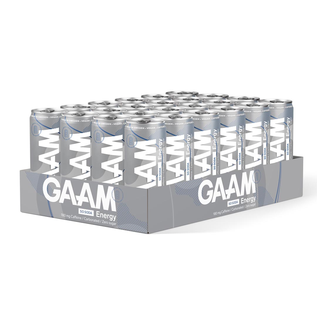 24 x GAAM Energy 330 ml So Soda