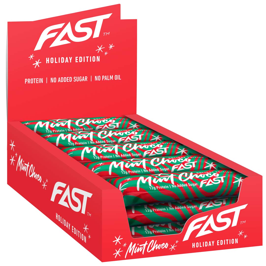 15 x FAST Sport Nutrition Enjoyment Bar 42 g Mint Choco