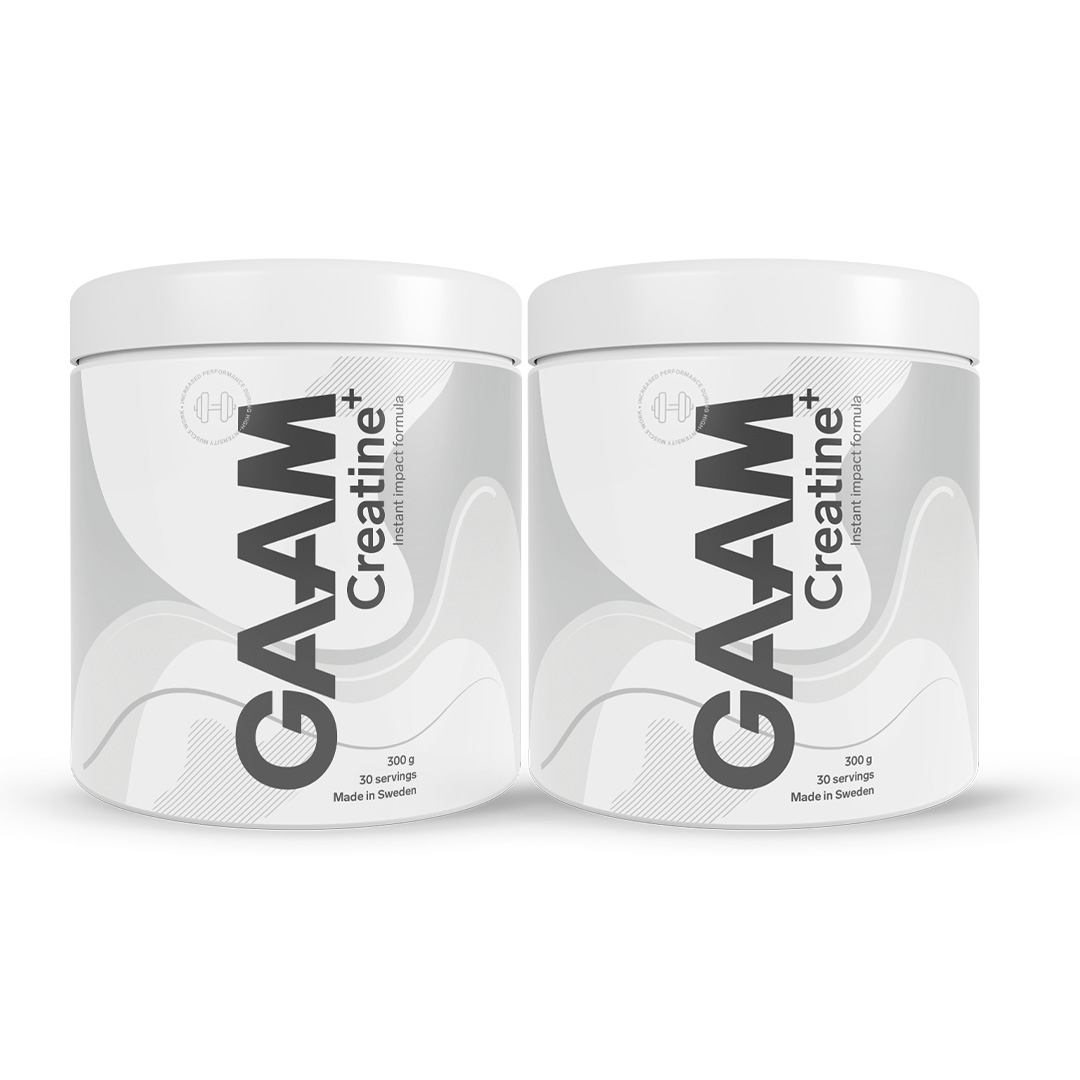 2 x GAAM Creatine+ 300 g