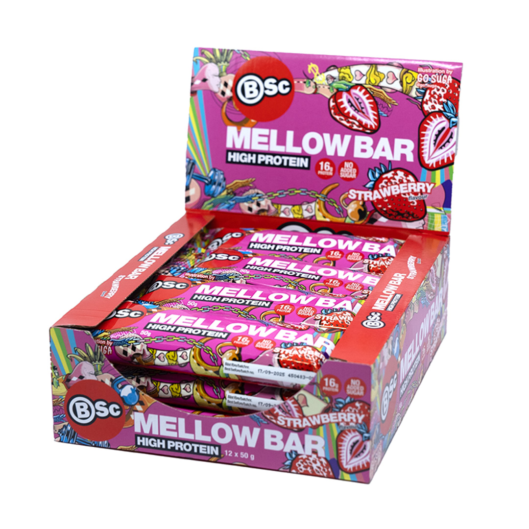 12 x BSc Mellow Proteiinipatukka 50 g