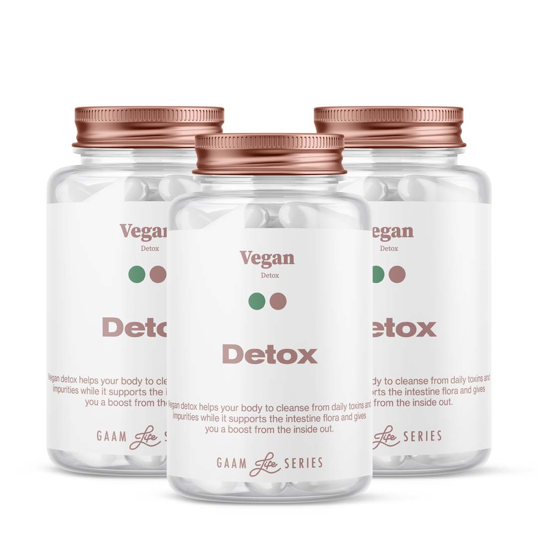 GAAM Life Series Vegan Detox 180 caps