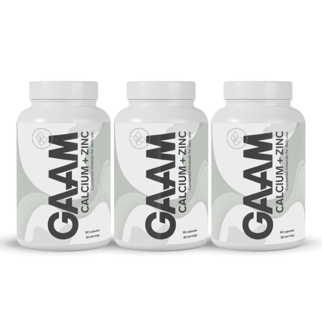 GAAM Calcium + Zinc 270 caps