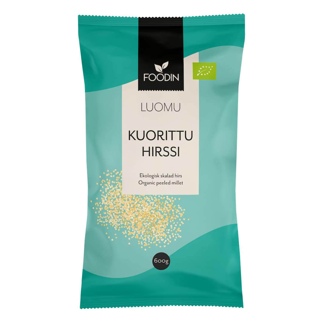 Foodin Organic Peeled Millet 600 g