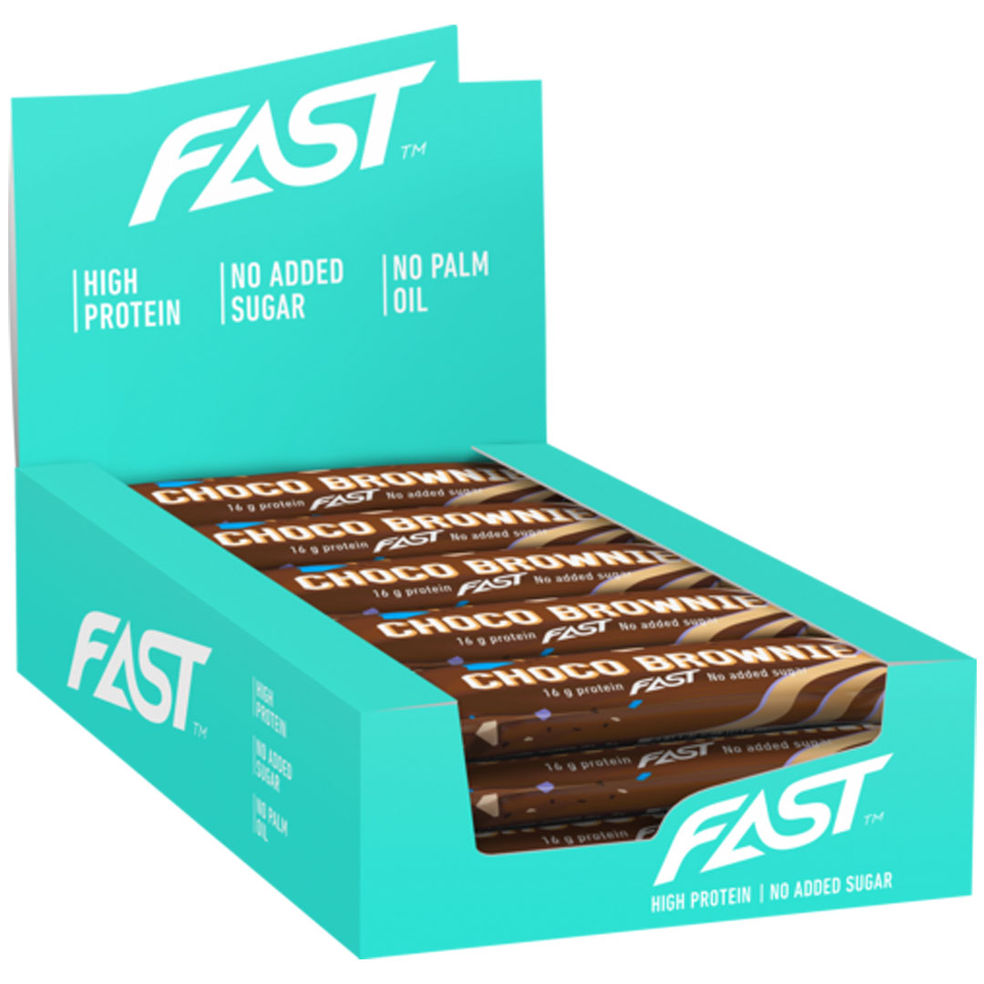 FAST Soft Crispy Protein Bar 55 g Mix-laatikko