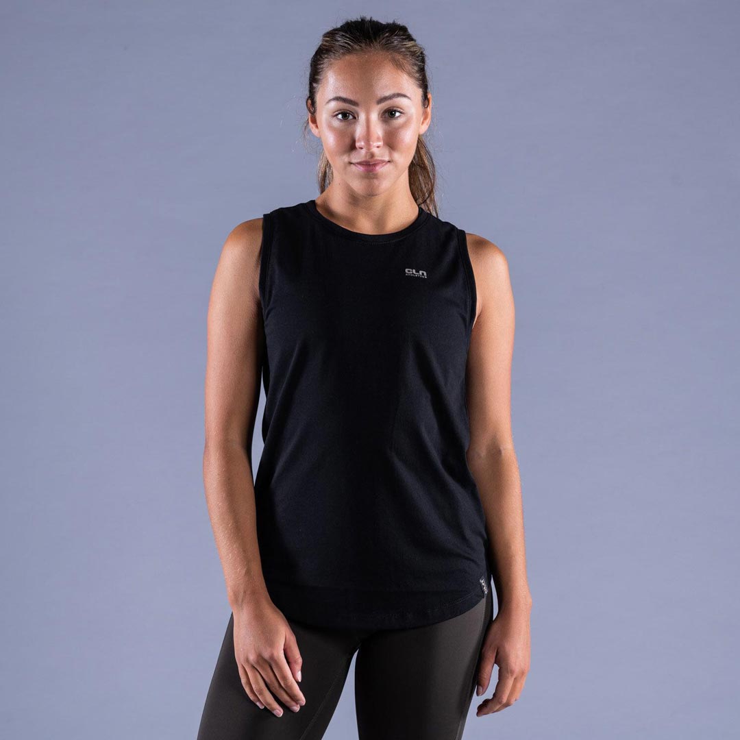 CLN Push ws Tank Black
