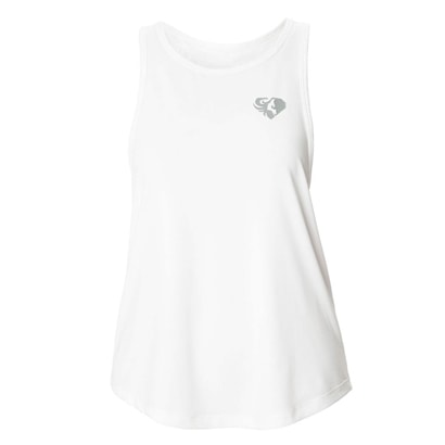 Womens Best Fit Tank Top White/Grey