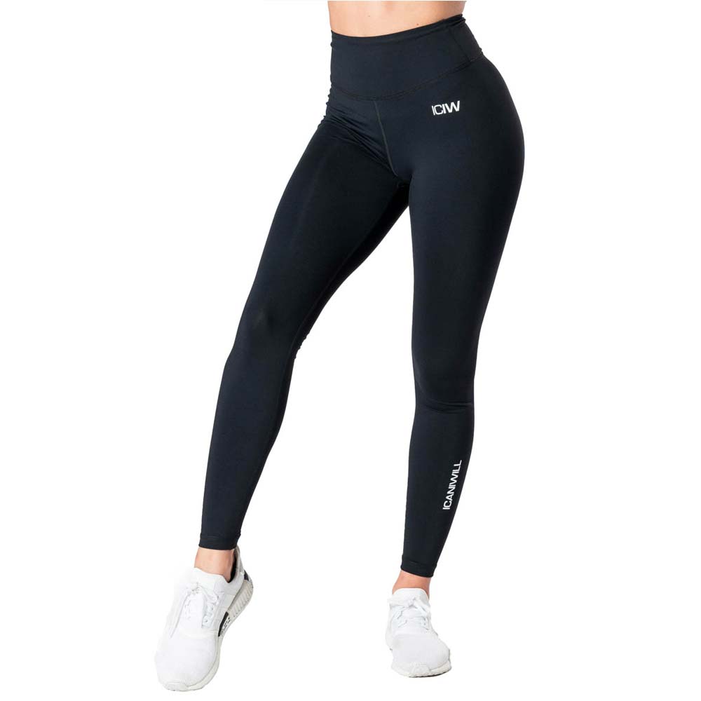 ICANIWILL Scrunch Tights Black 