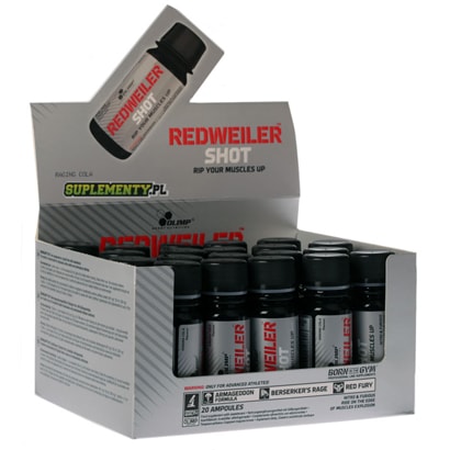 20 x Olimp RedWeiler Shot 60 ml