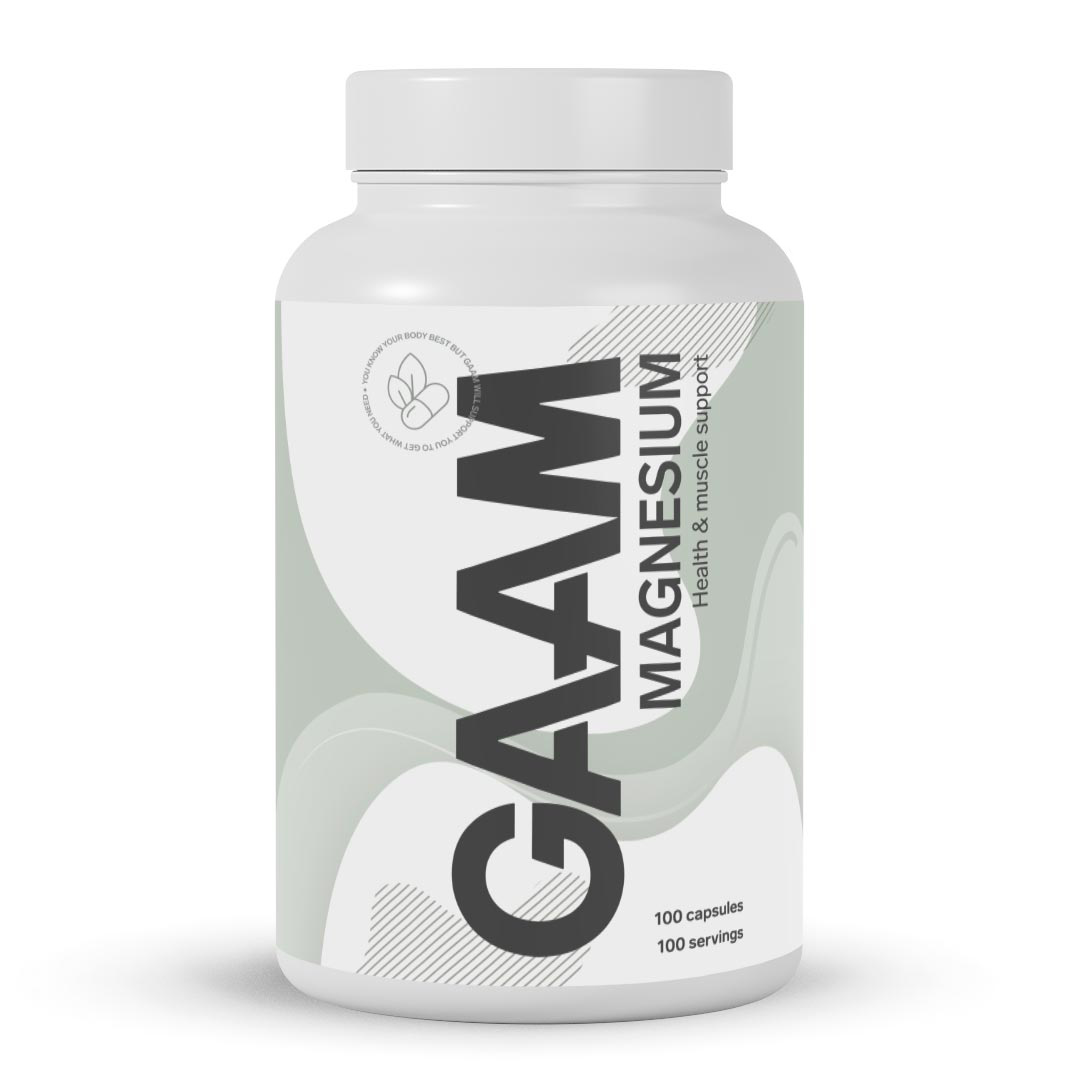 GAAM Health Series Magnesium 100 caps