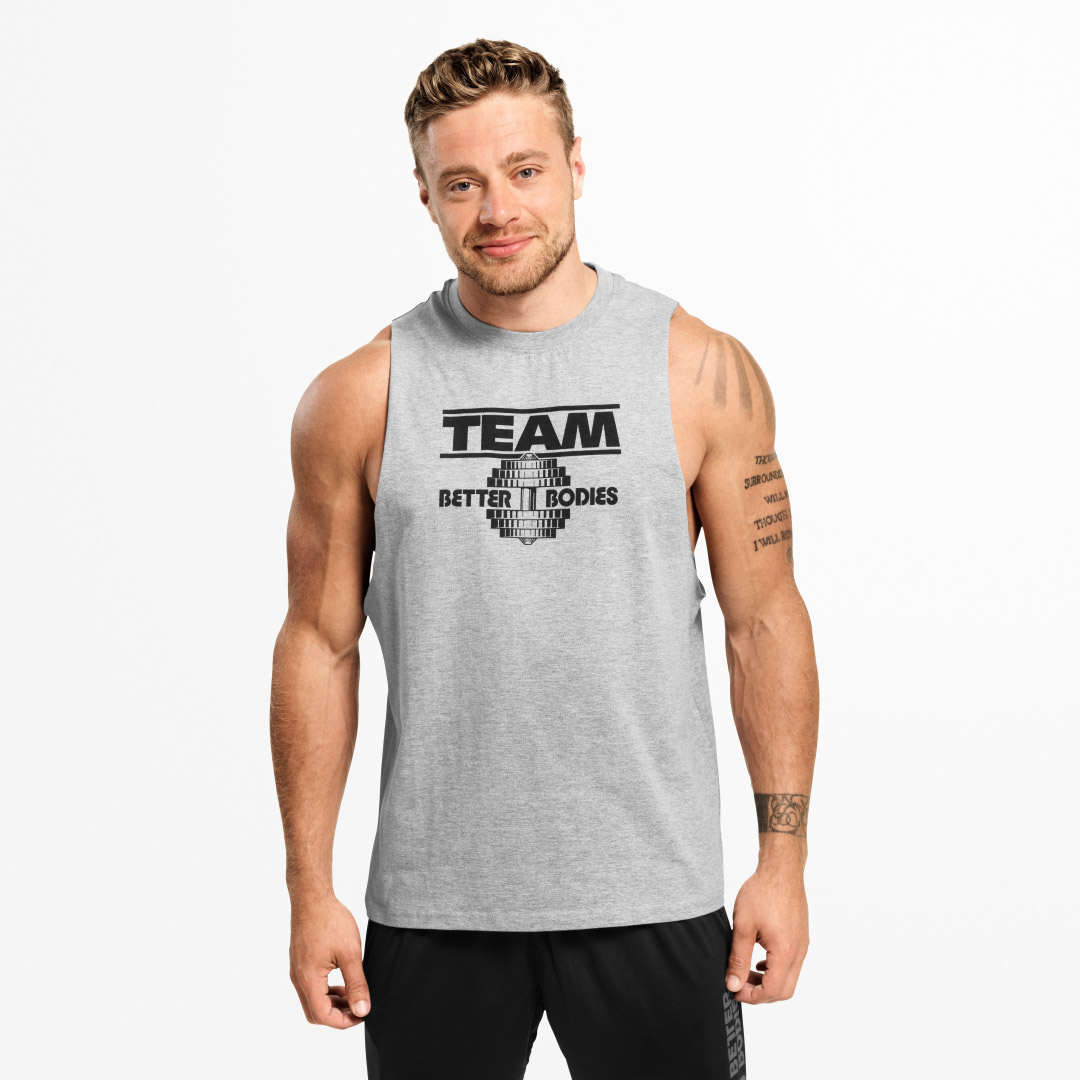 Better Bodies Team BB Tank Greymelange