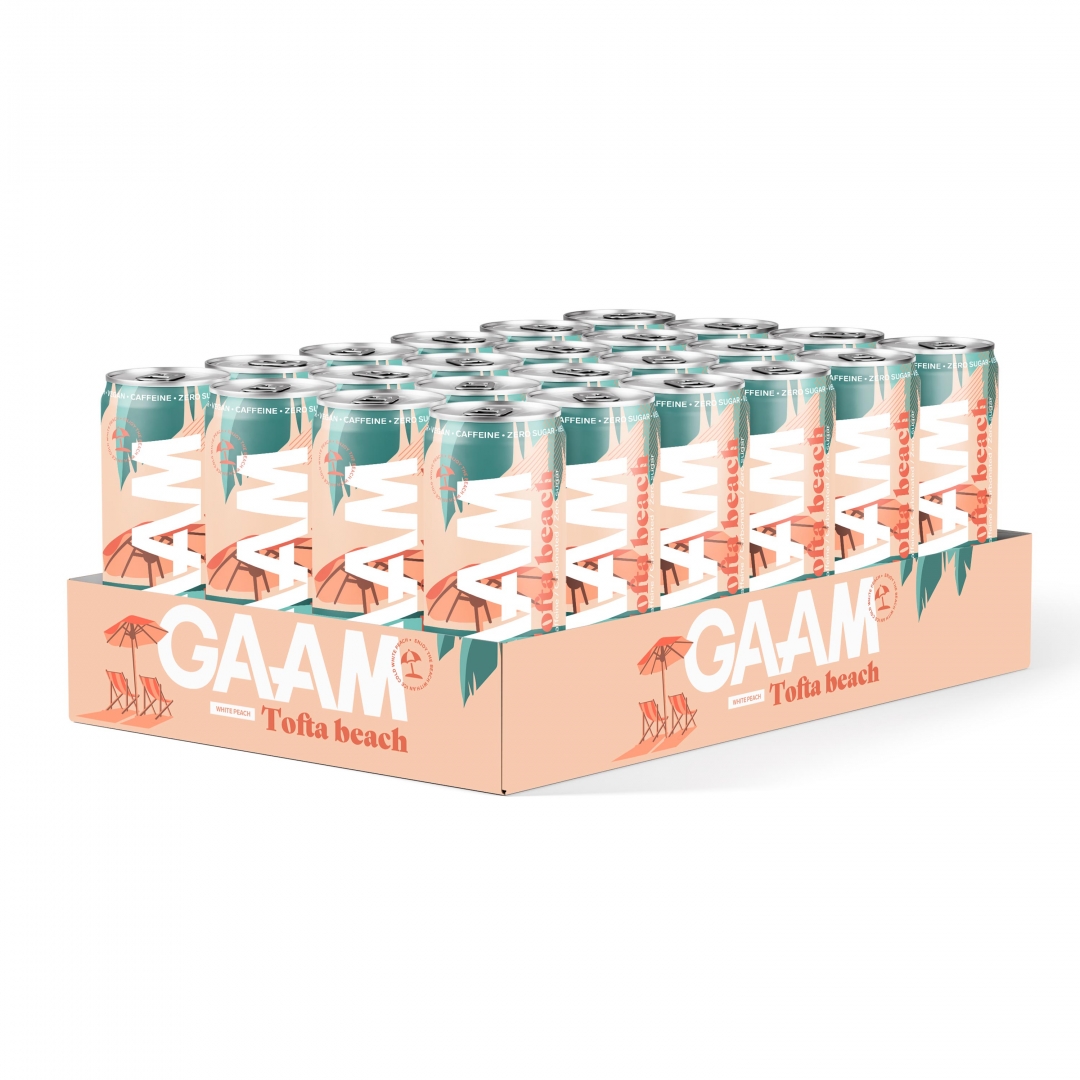 24 x GAAM Energy 330 ml Tofta Beach