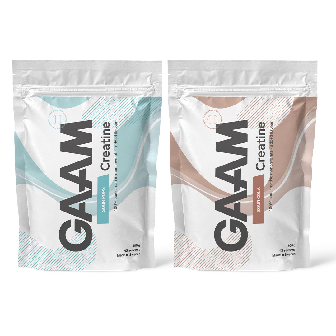 2 x GAAM Candy Series Creatine 500 g