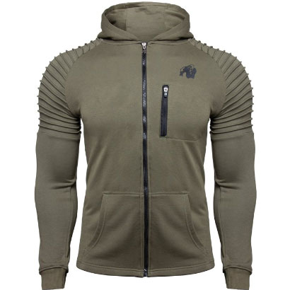 Gorilla Wear Delta Hoodie Army Green