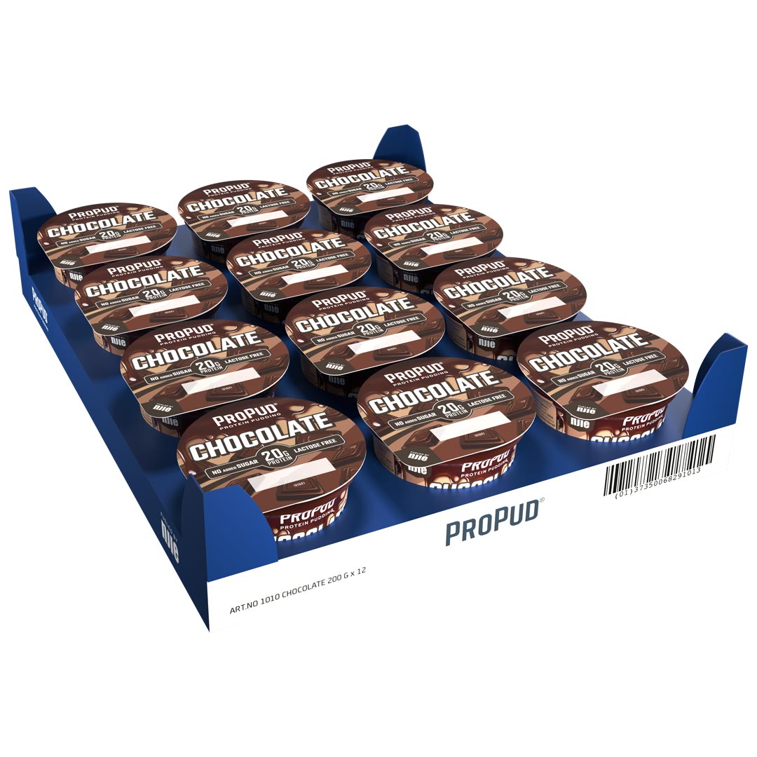 12 x NJIE ProPud 200 g Chocolate