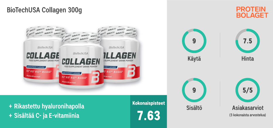 Paras Kollageeni - BioTechUSA Collagen 300g