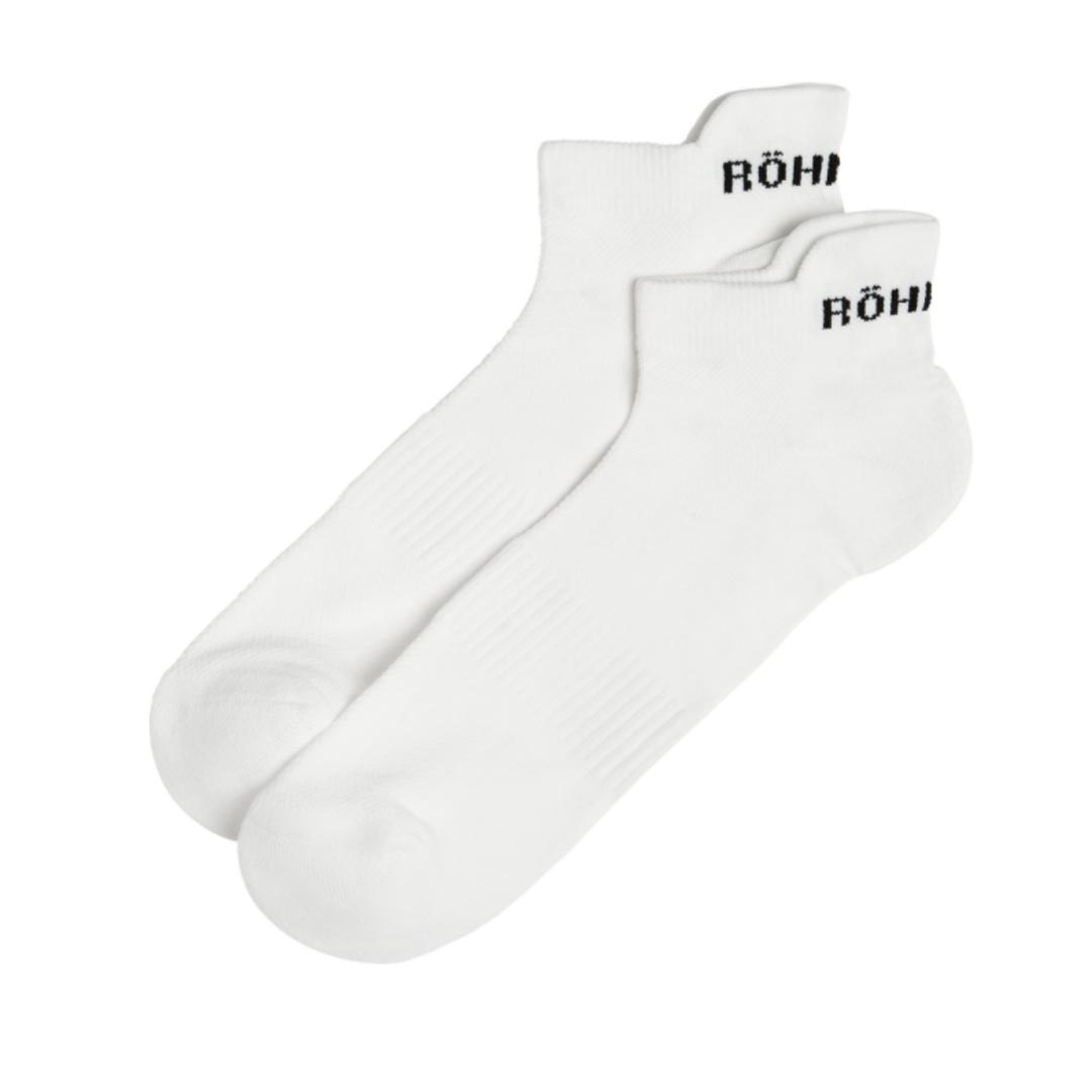 Röhnisch 2-pack Functional Sport Socks White ryhmässä Treenivaatteet / Sukat @ Proteinbolaget (B-22031635)