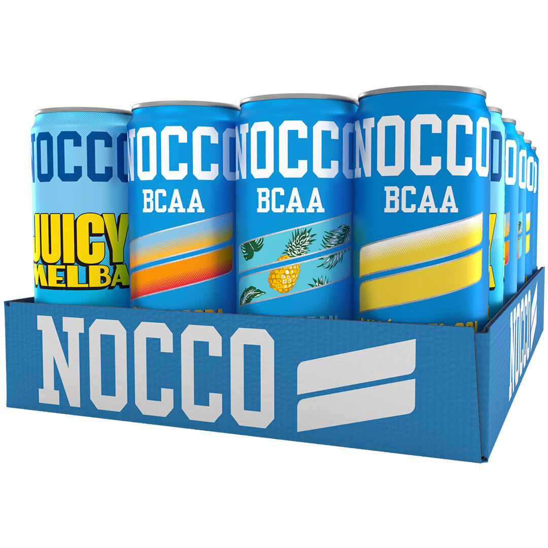 24 x NOCCO BCAA 330 ml ryhmässä Juomat / Energiajuomat @ Proteinbolaget (FI-0020)