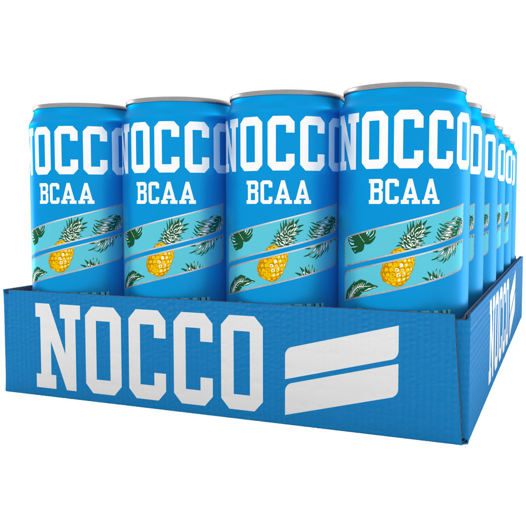 24 x NOCCO BCAA 330 ml Carribean ryhmässä Juomat / Energiajuomat @ Proteinbolaget (FI-0026)