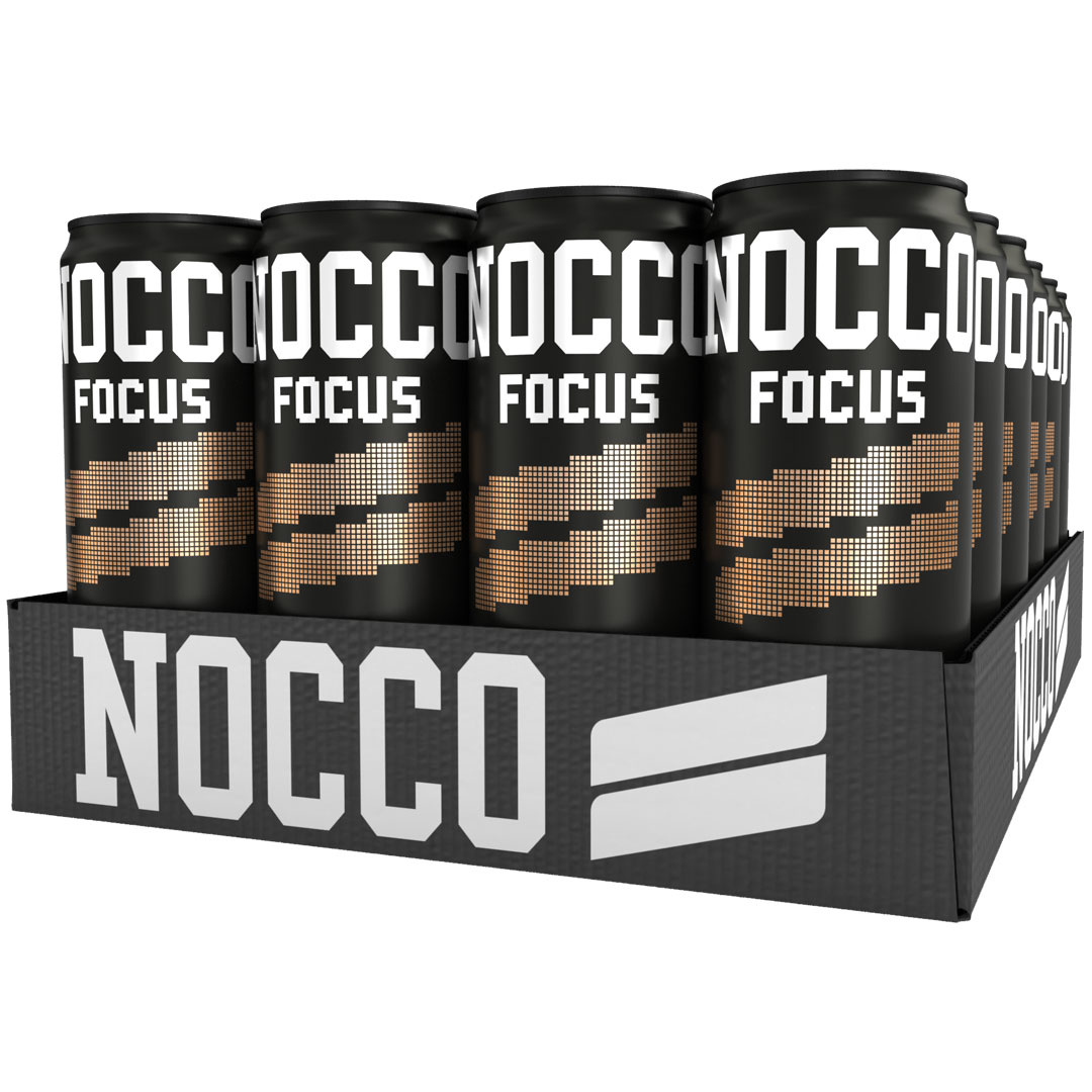 24 x NOCCO Focus 330 ml Cola ryhmässä Juomat / Energiajuomat @ Proteinbolaget (FI-0031)