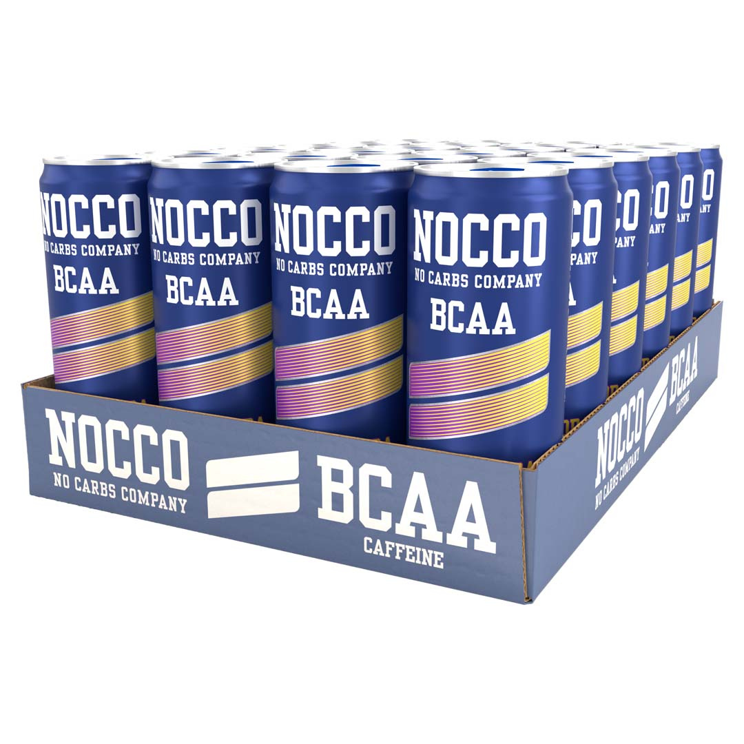 24 x NOCCO BCAA 330 ml Cloudy Soda ryhmässä Juomat / Energiajuomat @ Proteinbolaget (FI-00333)
