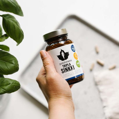 Puhdistamo Tripla Sinkki 60 kaps Puhdistamo Tripla Sinkki 60 kaps