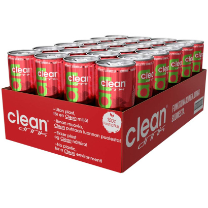 24 x Clean Drink 330 ml