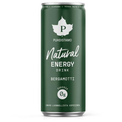 Puhdistamo Natural Energy Drink 330ml