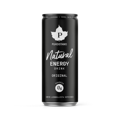 Puhdistamo Natural Energy Drink 330ml