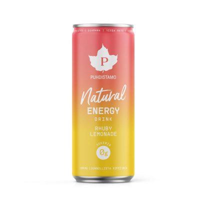 Puhdistamo Natural Energy Drink 330ml