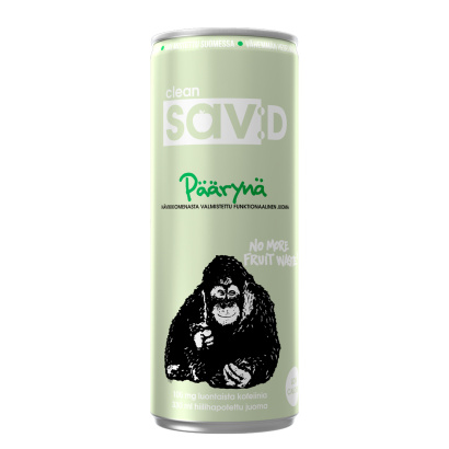 24 x Clean sav:D 330 ml Päärynä