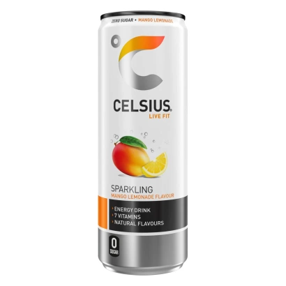 24 x Celsius 355 ml Mango Lemonade
