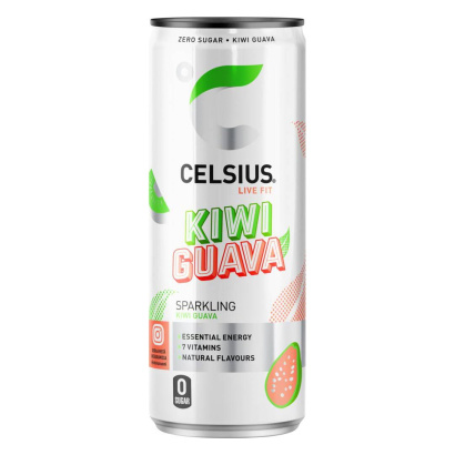 24 x Celsius 355 ml Kiwi Guava SUPER DEAL