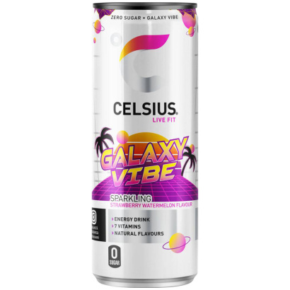 24 x Celsius 355 ml Galaxy Vibe SUPER DEAL
