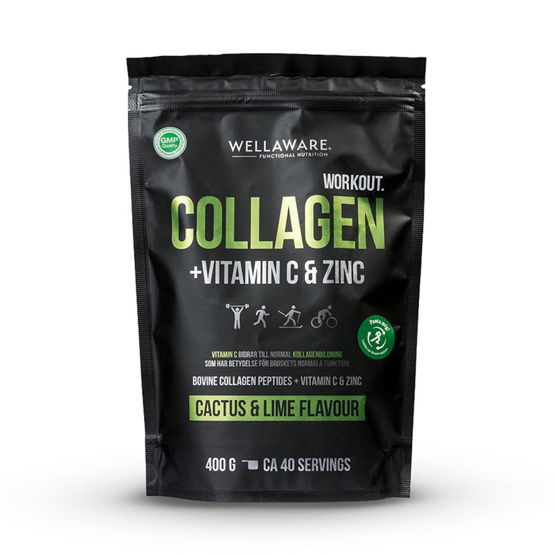 WellAware Workout Collagen 400 g ryhmässä Luontaistuotteet / Kollageeni @ Proteinbolaget (PB-0043)