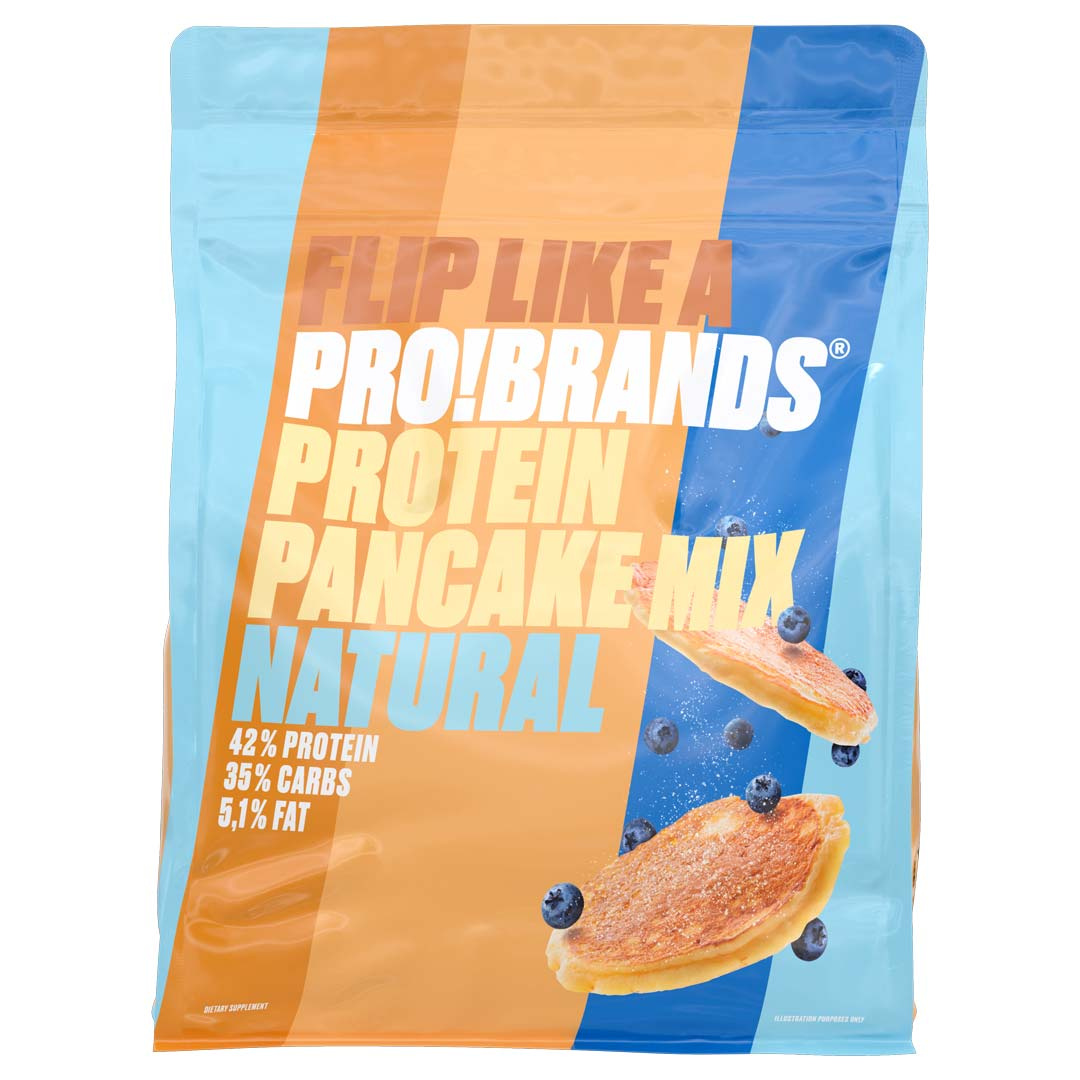 Pro Brands Pancake Mix 400 g ryhmässä Elintarvikkeet / Proteiinipannukakut @ Proteinbolaget (PB-0102)