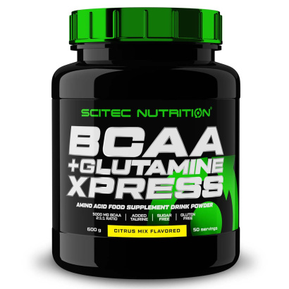 Scitec Nutrition BCAA + Glutamine Xpress Aminohapot 600 g Scitec Nutrition BCAA + Glutamine Xpress Aminohapot 600 g